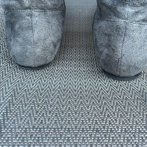 Qupid flat high boots in faux suade size 7 - Picture 7 of 9